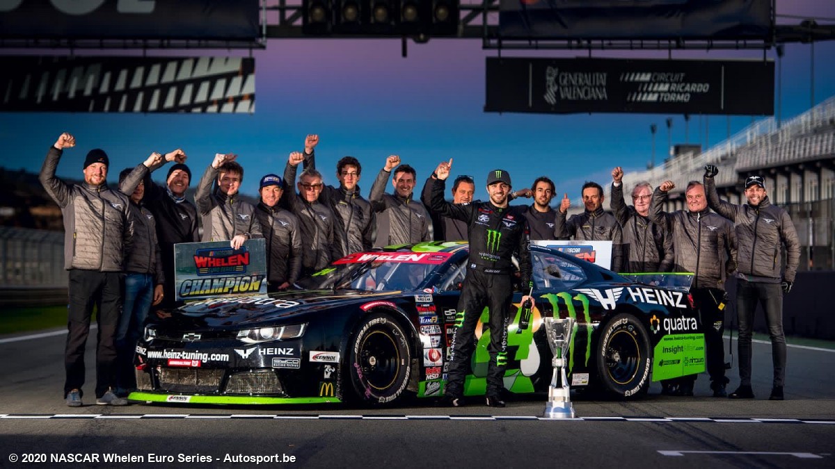 Alon Day viert zijn derde NASCAR-titel