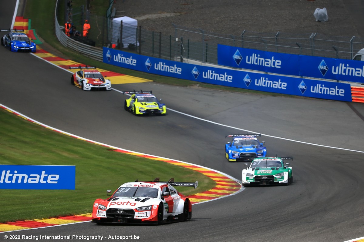 De DTM-start in Spa-Francorchamps