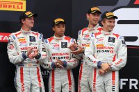 24H Spa: De podiums in beeld
