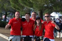Maxime Drion, Antoine Morlet, Jacques Morlet, Sita Vanmeert en Jeremy Peclers