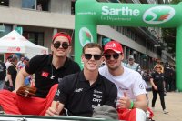 Salih Yoluc, Tom Gamble en Dries Vanthoor