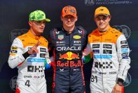 Max Verstappen voor beide McLaren rijders
