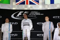 Podium GP van Abu Dhabi