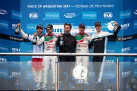 Esteban Guerrieri - Tiago Monteiro - Norbert Michelisz - Thed Björk