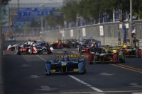 Start van de allereerste Formule E-wedstrijd