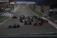 Start GP van Bahrein 2017