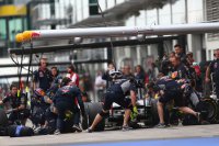 Pitstop Mark Webber GP van Duitsland 2013