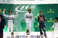 Rosberg - Hamilton - Vettel