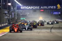 Start 2019 F1 GP van Singapore