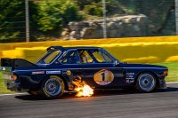 Dieter Kuijl met de vlam in de pijp / BMW CSL 3.5 24V