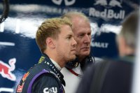 Sebastian Vettel en Helmut Marko