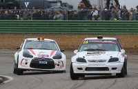 Steve Otzer (Citroën Saxo) versus Davy Van Den Branden (Citroën DS3)