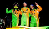 Tom Dillmann, Bijoy Garg en Jeremy Clarke