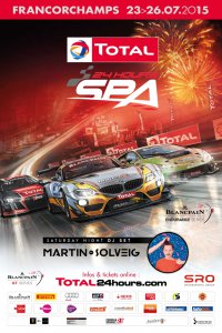Poster 24 Hours of Spa 2015