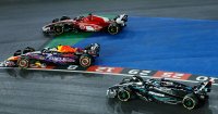 De start van de GP van Las Vegas