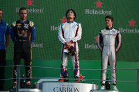 Podium hoofdrace F2 Monza