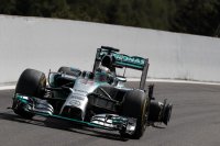 Lekke band voor Hamilton