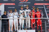 Podium GTWCE Brands Hatch Race 1