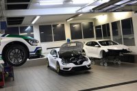 Renault Mégane TCR in opbouw
