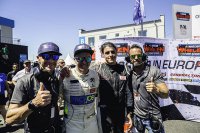 Bert en Stienes Longin, Nicolo Rocca en Anthony Kumpen