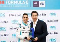 Sébastien Buemi start van op de pole