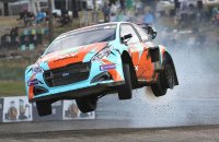 Jump van Patrick O'Donovan ondanks lekke band