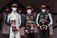 Podium F2 sprintrace 2 Monaco
