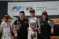 Podium hoofdrace F2 Paul Ricard