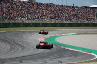 Charles Leclerc en Sebastian Vettel