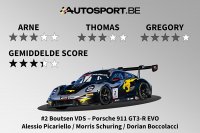 #2 Boutsen VDS – Porsche 911 GT3-R EVO