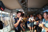 Speech van Mark Webber op zijn afscheidsfeest