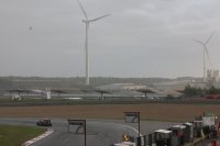 Regen op Circuit Zolder