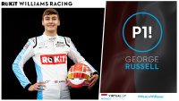 George Russell won met sprekend gemak