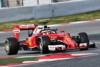 Kimi Räikkönen test Halo systeem