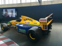 Michael Schumacher's Benetton B191B uit 1992