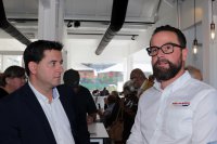 Algemeen directeur Sven Pribylla (r.)