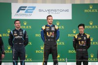 Podium F2 Hoofdrace Silverstone