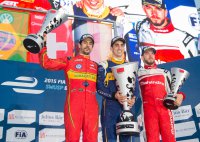 Podium e.Prix Peking