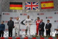 Podium F1 China 2014