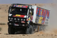 Mercedes truck van Tom De Leeuw, Cédrec Feryn & Bjorn Burgelman