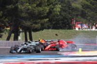 Startcrash Grote Prijs van Frankrijk 2018