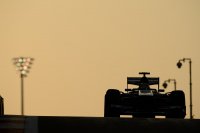 Zonsondergang op Abu Dhabi