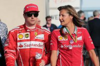 Kimi Räikkönen - Stefania Bocchi (persverantwoordelijke Ferrari)