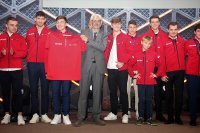 Frank Demeyere geëerd door de rijders die deelnamen aan de FIA Motorsport Games