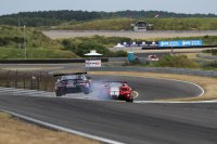 Crash Brussels Aston Martin & Thiers Ferrari