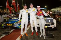 Edoardo Mortara, Paul di Resta en Robin Frijns