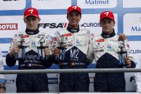 Gilles Magnus na zijn eerste zege in race 3