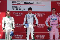 Podium Porsche Supercup Barcelona