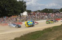 Aanrijding Volders in halve finale