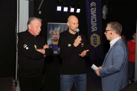 Tom Boonen en Erwin Mombaerts